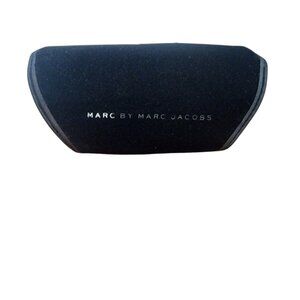 Marc By Marc Jacobs Sunglasses Case Black Soft Velvet Designer Large